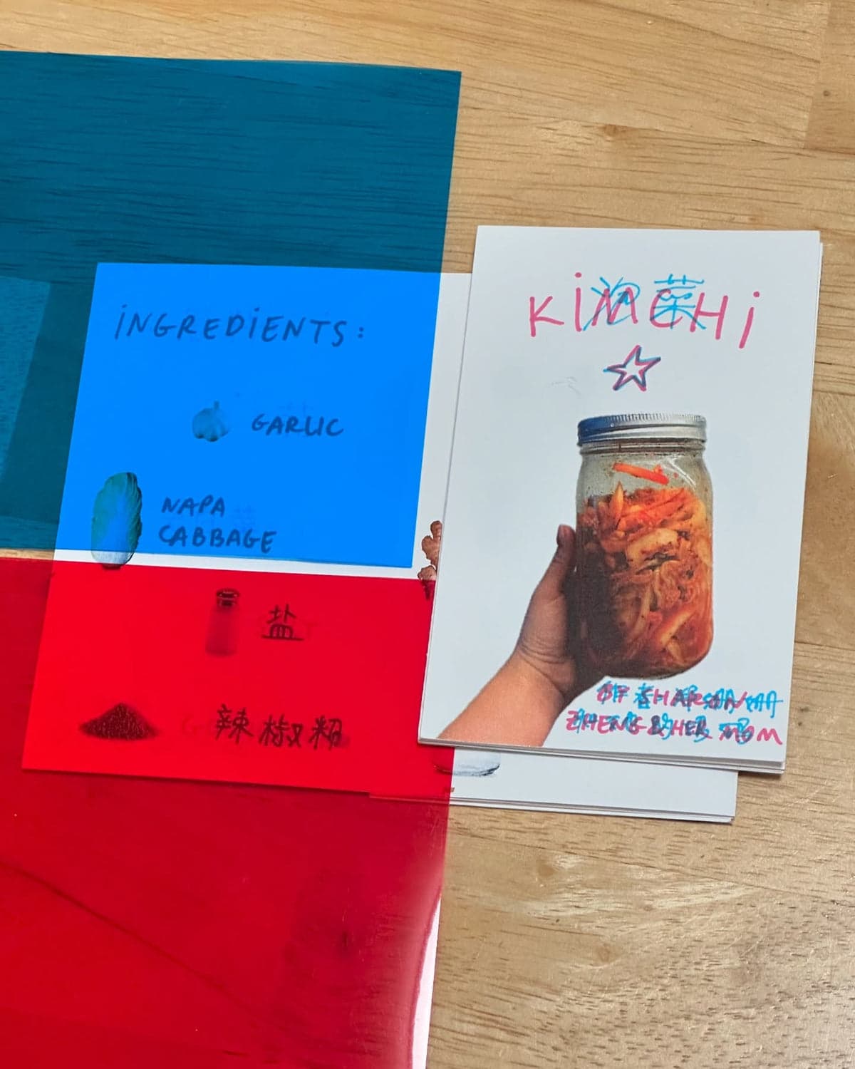 KIMCHI zine cover